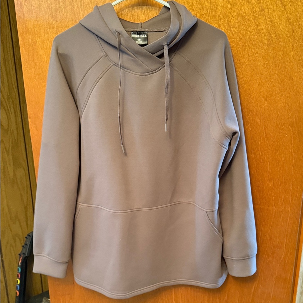 32 Degrees Purple Hooded Pullover Sweatshirt